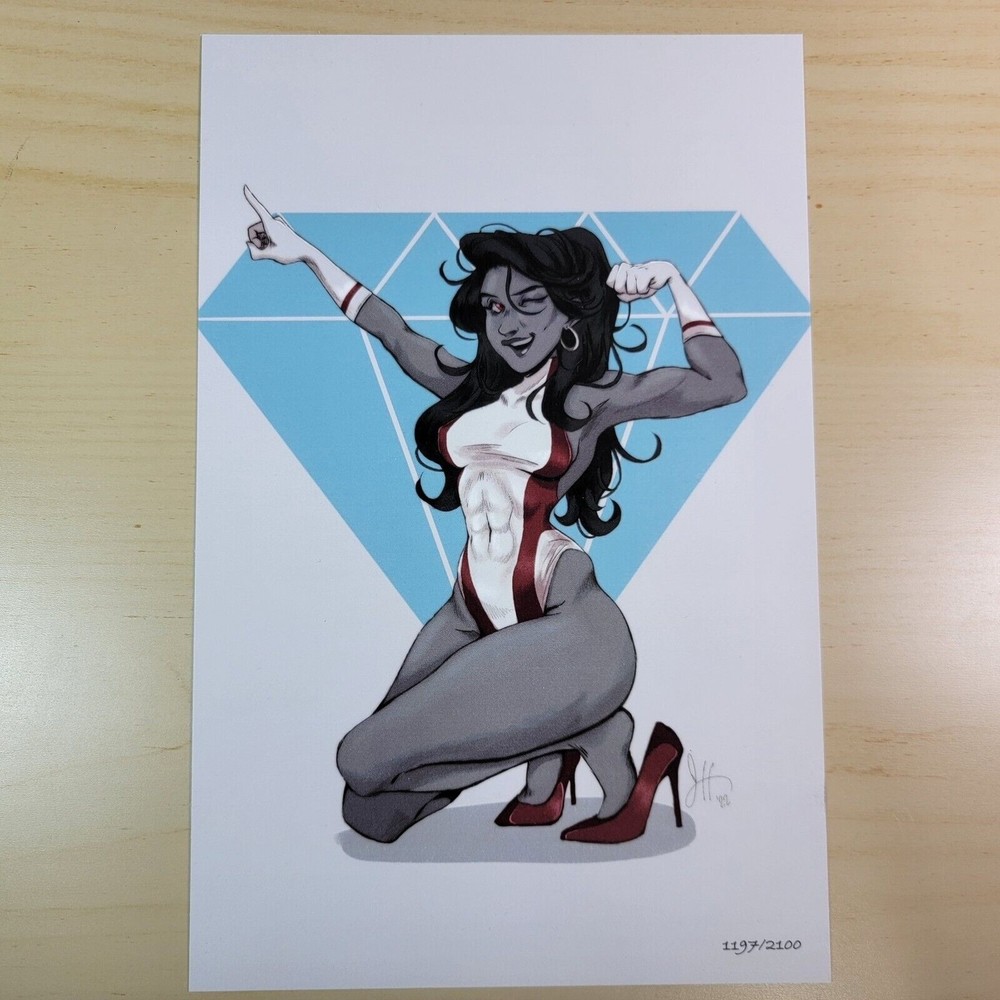 She-Hulk‎ Art Print Jade Hope ComicTom 101 MMC Exclusive #1197 / 1500 Marvel